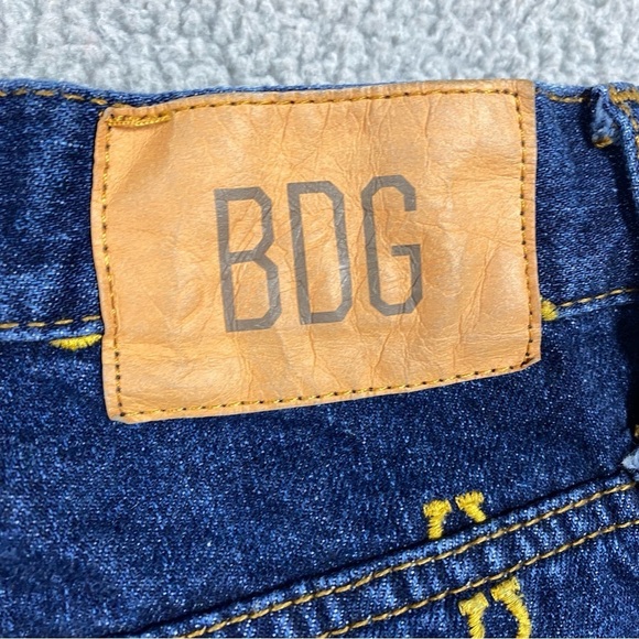 BDG Cowboy Jean Womens Size 26 Embroidered Horseshoe All Over - Picture 6 of 10